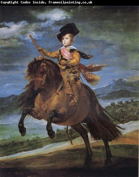 Diego Velazquez Prince Baltassar Carlos,Equestrian